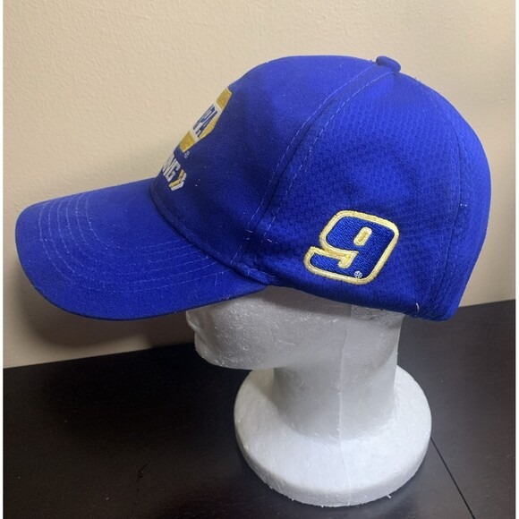 Vintage NAPA Racing Chase Elliott 9 Blue Adjustable Trucker Hat Ball Cap - Picture 4 of 9